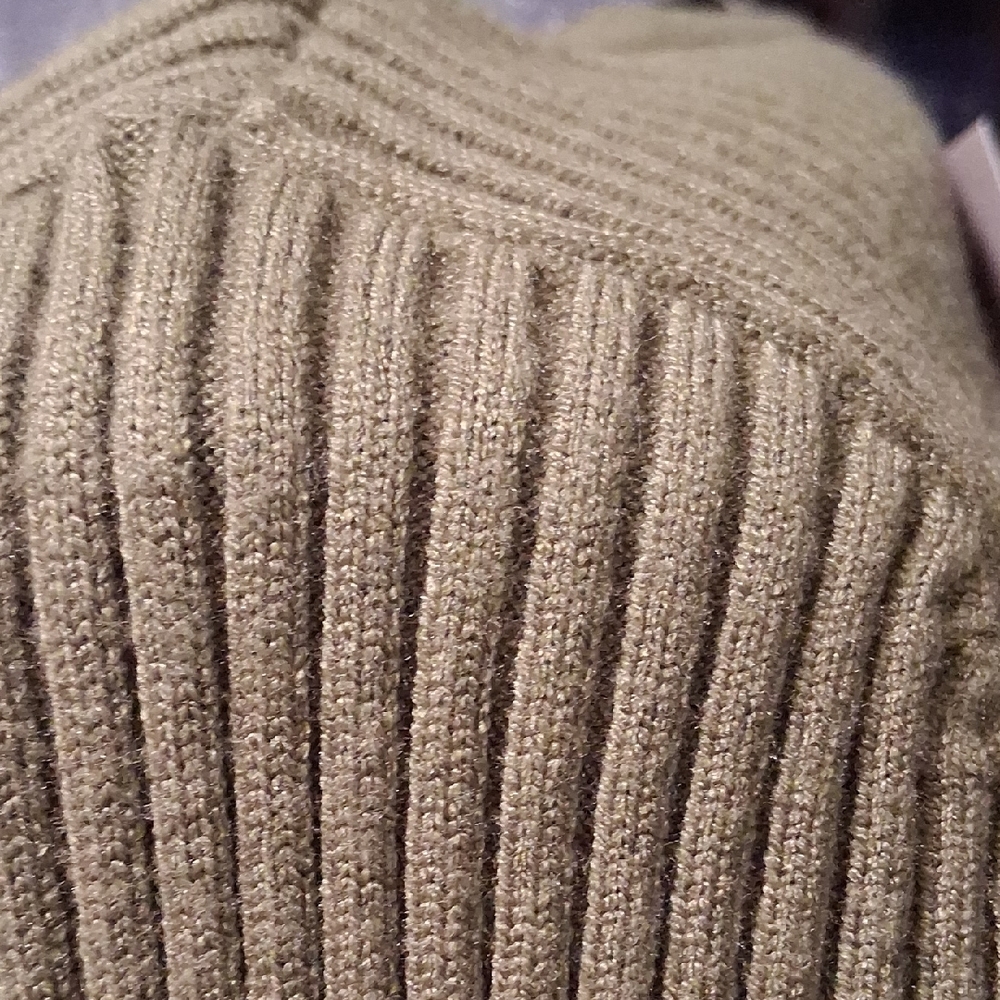 Double Zero Olive Button-Down Long Sleeve Dress - Picture 4 of 4